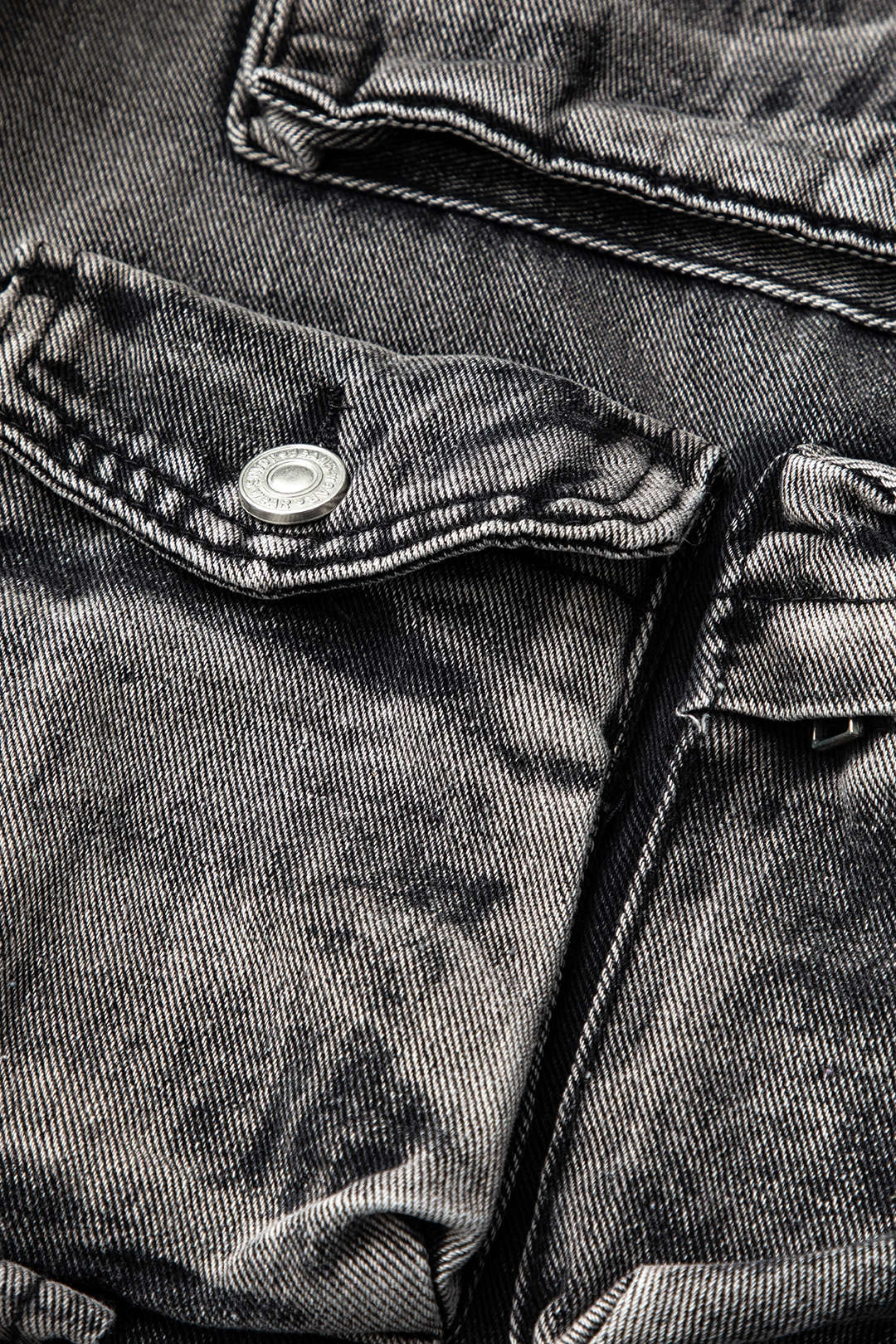 Ombre Multi Pocket Wide Leg Cargo Jeans - Image 3
